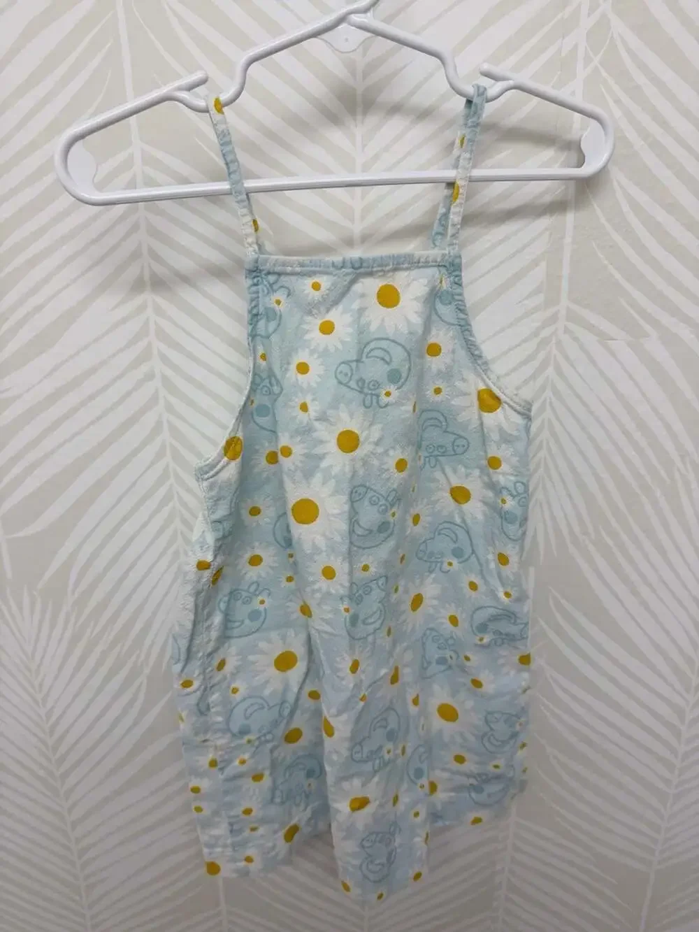 Peppa Pig Toddler Girl Daisy Floral Sleeveless Dress - Size 3T